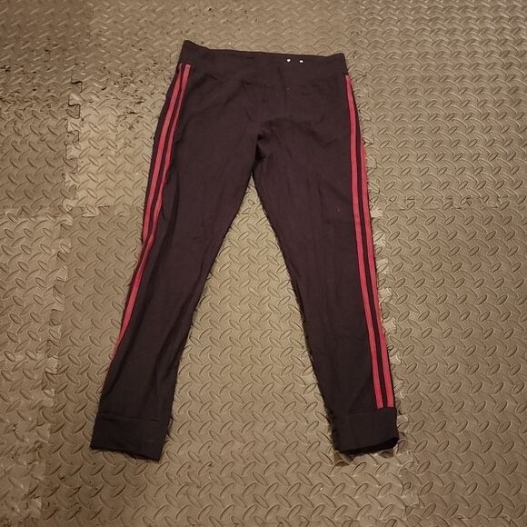 Flirtitude Black and red striped joggers L - Picture 1 of 4